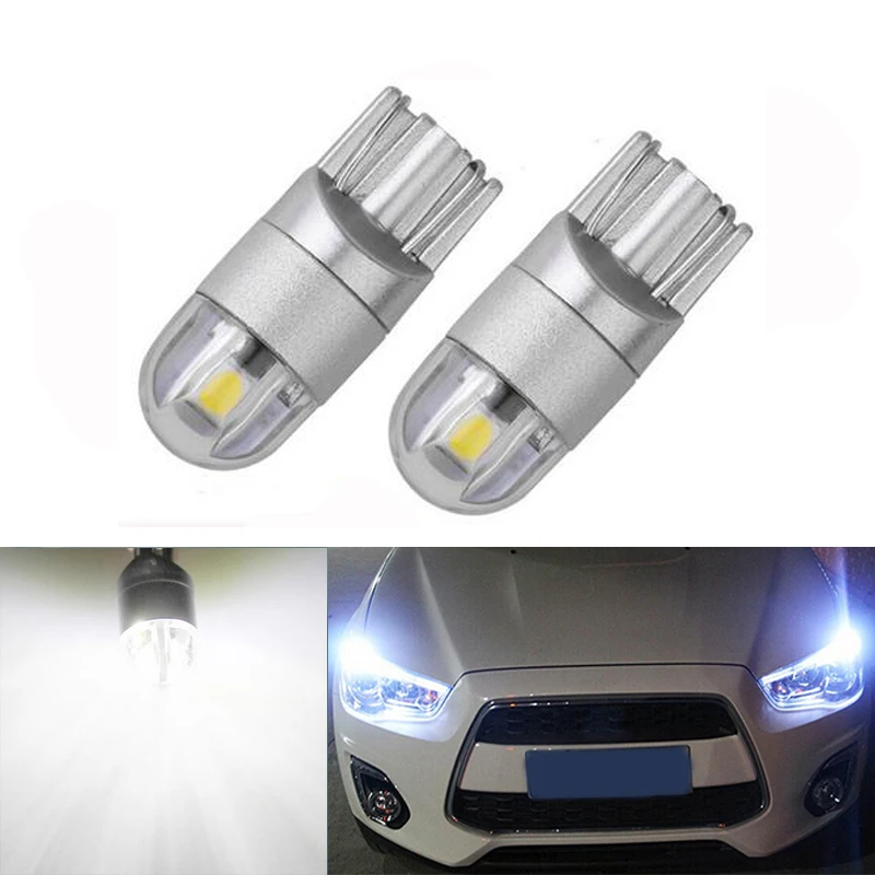 2x T10 W5W Samsung Car LED Wedge Light For Mitsubishi Asx Lancer 10 Outlander Pajero Sport 9 L200 Colt Carisma Galant Grandis