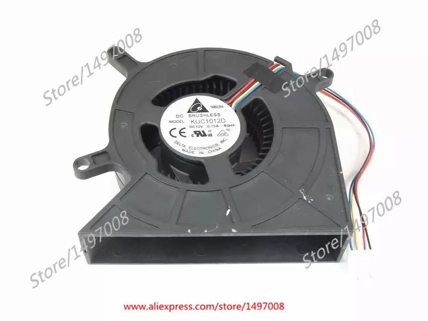 

Delta Electronics KUC1012D BQ46 DC 12V 0.75A 4-Wire Server Cooling Fan