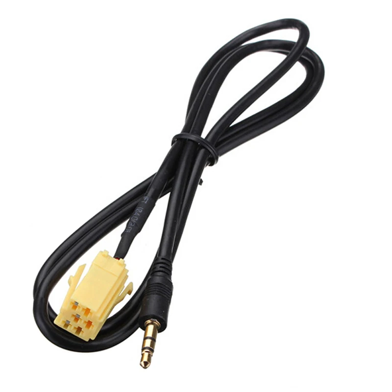 For Fiat Grande Punto Alfa 159 Car Stereo Aux input Cable Adaptor 3.5MM Audio Player