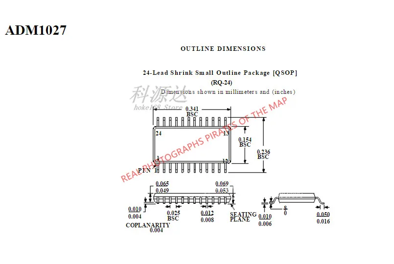 5 unids/lote ADM1027RQ SSOP24 ADM1027 en Stock