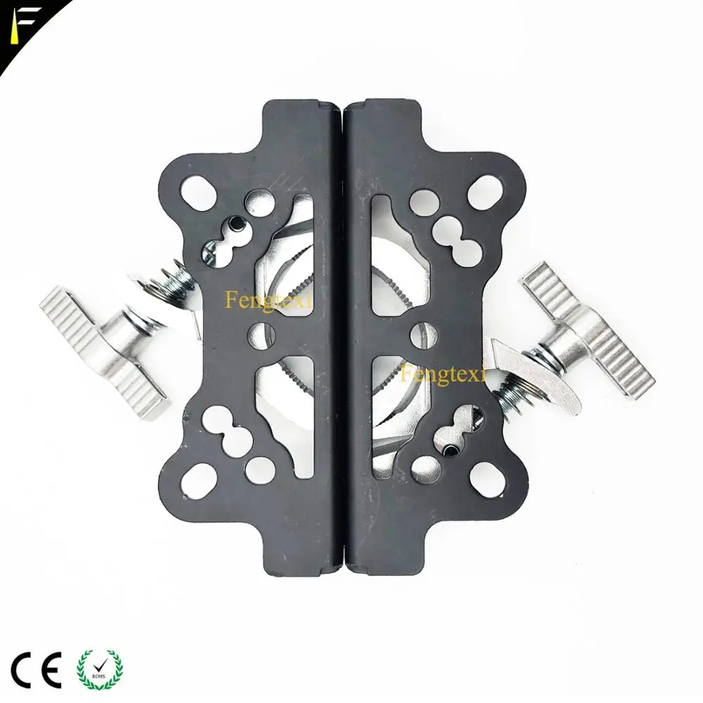 330w16r 350w17r Beam Light Folding Clamp Hook Double Ring Buckle Hook Direct Sales Thick Fixture Load 200kg Foldable Clamp