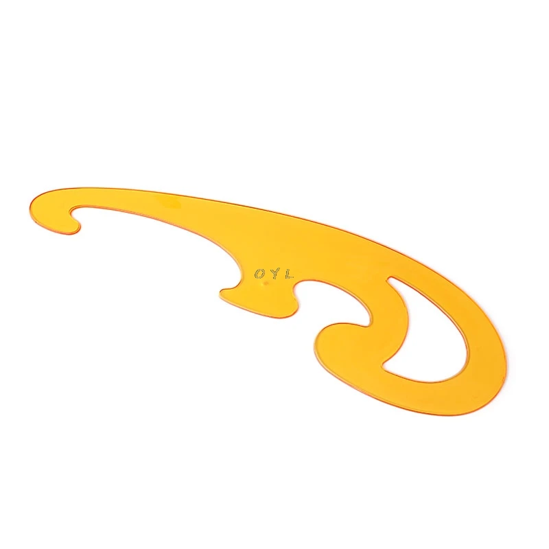 3Pcs Curve Template Ruler Stencil Drawing Drafting Designer Sewing Set