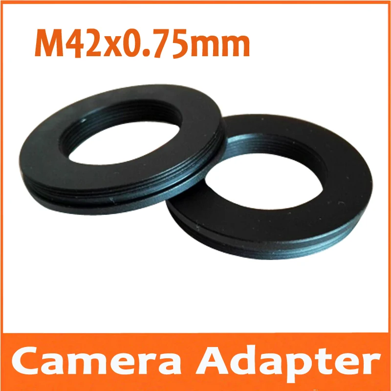 1pc M42X0.75mm C interface M25.4 1/32  lens to M42 interface Single Reverse interface to Camera Digital  Microscope Ring