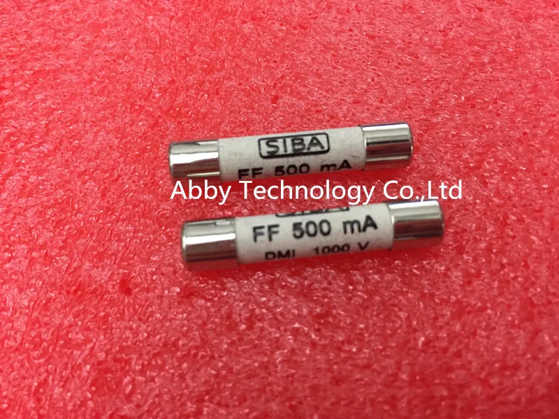 2PCS/LOT  F15B F17B F18B fuse SIBA fuse 6X32mm FF 500mA 1000V Ceramic Fuse measuring instrument 6.3 x 32mm fuse