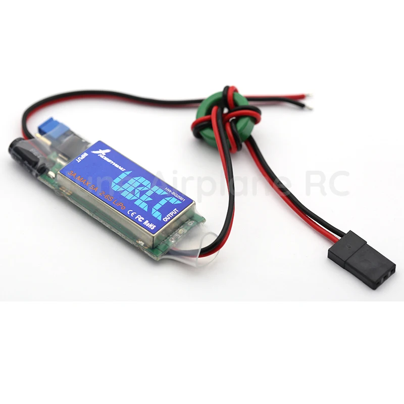 

Оригинальный бесщеточный двигатель Hobbywing UBEC 3A MAX 5A 2-6S Lipo с низким уровнем шума RF BEC