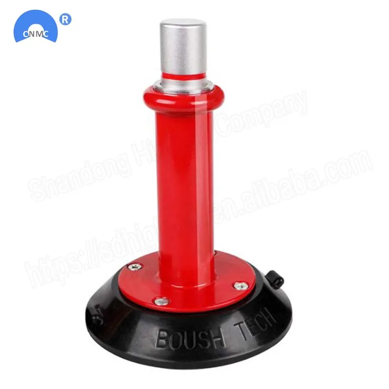  5 Inch Vacuum Suction Cup Glass/Stone Lifter Heavy Duty Vertical Hand-held Cups for Flat to Curved Surfaces Metal Handle