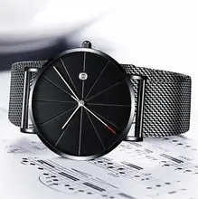 Men's Stainless Steel Mesh Watch #2