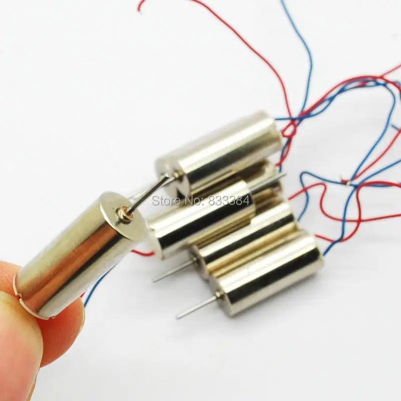 20pcs 7x16mm 3v-5v 716 Strong magnetic DC Coreless Motor 3.7 V 52000rpm High speed for Toy Accessories