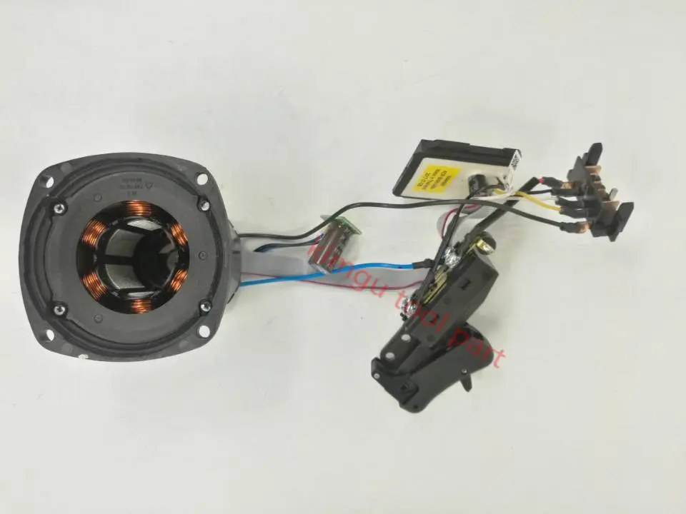 Imagem -06 - Motor dc e Interruptor para Dewalt 60v Dcg414 N455889 N508008 N484568 N599252