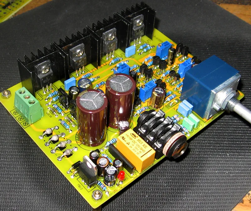 E4 Double difference FET input Class A MOS 2SK246 103 Headphone preamplifier amplifier board