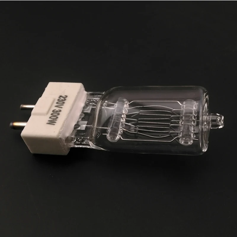 連続ビデオ写真用のタングステン電球,スタジオ写真ランプ,300W,3200k, gy9.5, 2ピース/ロット