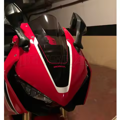 Motorcycle Double Bubble Windshield WindScreen Screen For 2017 2018 2019 2020 2021 Honda CBR1000RR CBR 1000 RR Fireblade SP SP2