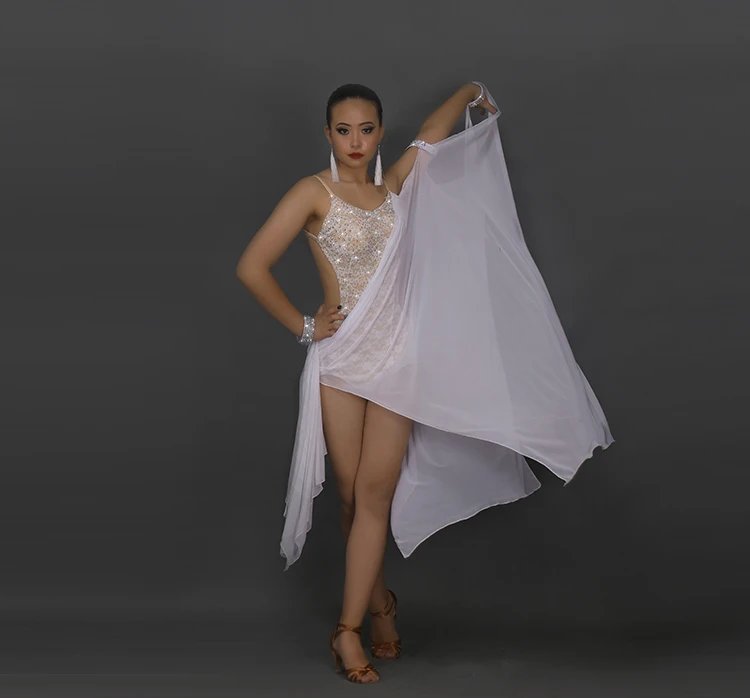 Người lớn/trẻ em khiêu vũ latin dress phụ nữ cạnh tranh flamenco dress roupa de ginastica samba trang phục khiêu vũ mặc enfeites