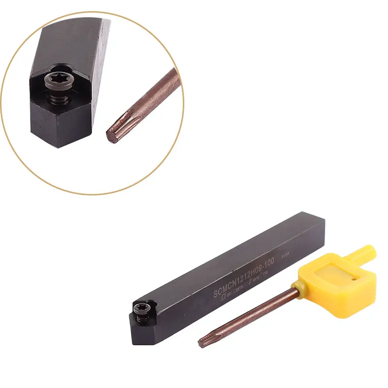 SCMCN1212H09-100 External Turning Tool Holder Cutting CNC Lathe Compound Cylindrical Turning Tools
