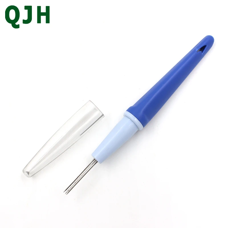 

Brand New Wool Felt Needle,Plastic Handle plus 3 Steel Needles,DIY Felting Embroidery Poked Tools Applique Craft Kit Accessory