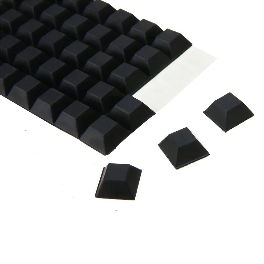 40Pcs Self-Adhesive Rubber Bumper Stop Non-slip Feet Door Buffer Pad For Home Funiture Accessories