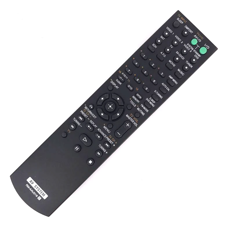 ใหม่ทั่วไป RM-AAU019 สำหรับ Sony Audio/Video Receiver รีโมทคอนโทรล RM-AAU017 RM-AAU005 RM-AAU013 RM-AAU025 HTSF2000 HTSS2000