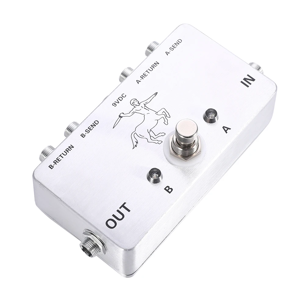 Good Enjoy Own Pedals Guitara AB Looper Effect Pedal Loop Switcher Box For Guitar Pedals Accessories