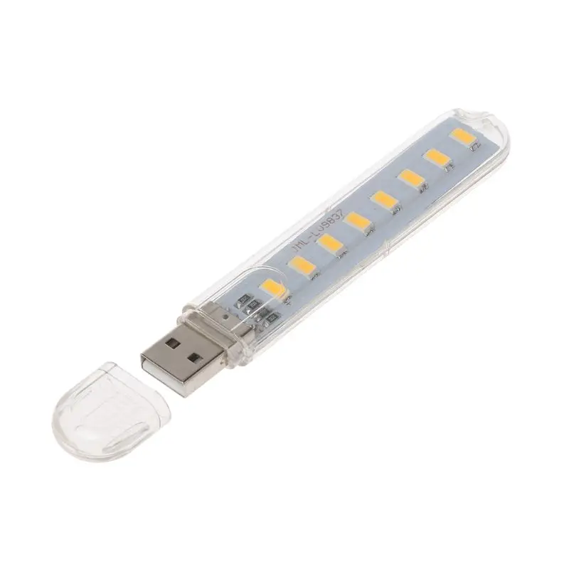 Portable LED Lights USB Night Light Room Decor Mini Table Desk Lamp Flashlight Reading Lighting for Laptop Computer