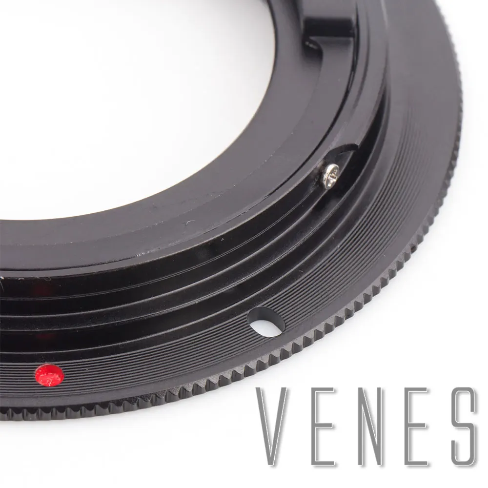 Venes For M42-EOS GE-1 AF Confirm Black Lens Mount Adapter Suit For M42 Screw Mount Lens to Canon EOS Camera 4000D/2000D/6D II