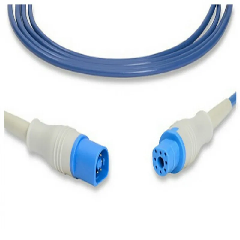 FREE SHIPPING Compatible For H.P. 8pin Spo2 Sensor Adapter Cable 8 pin male to female Spo2 Cable