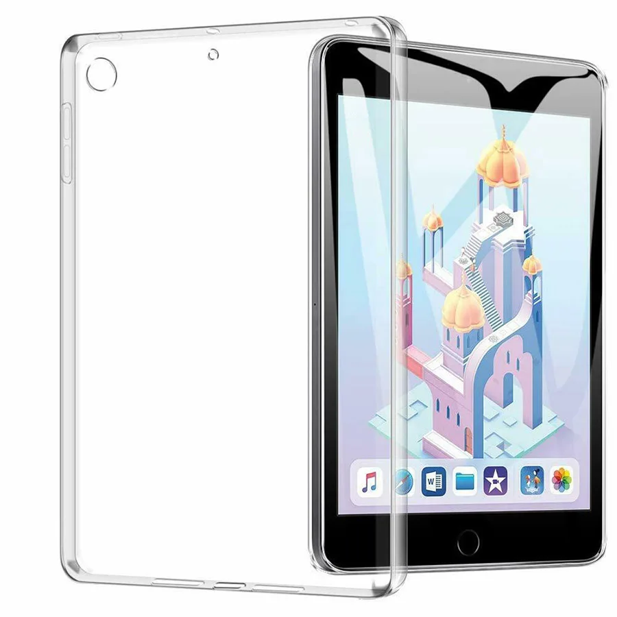 

TPU Case for iPad mini 5 4 3 2 1 7.9 inch Shockproof Transparent TPU Protective Tablet Case Cover for Apple iPad mini4 mini5