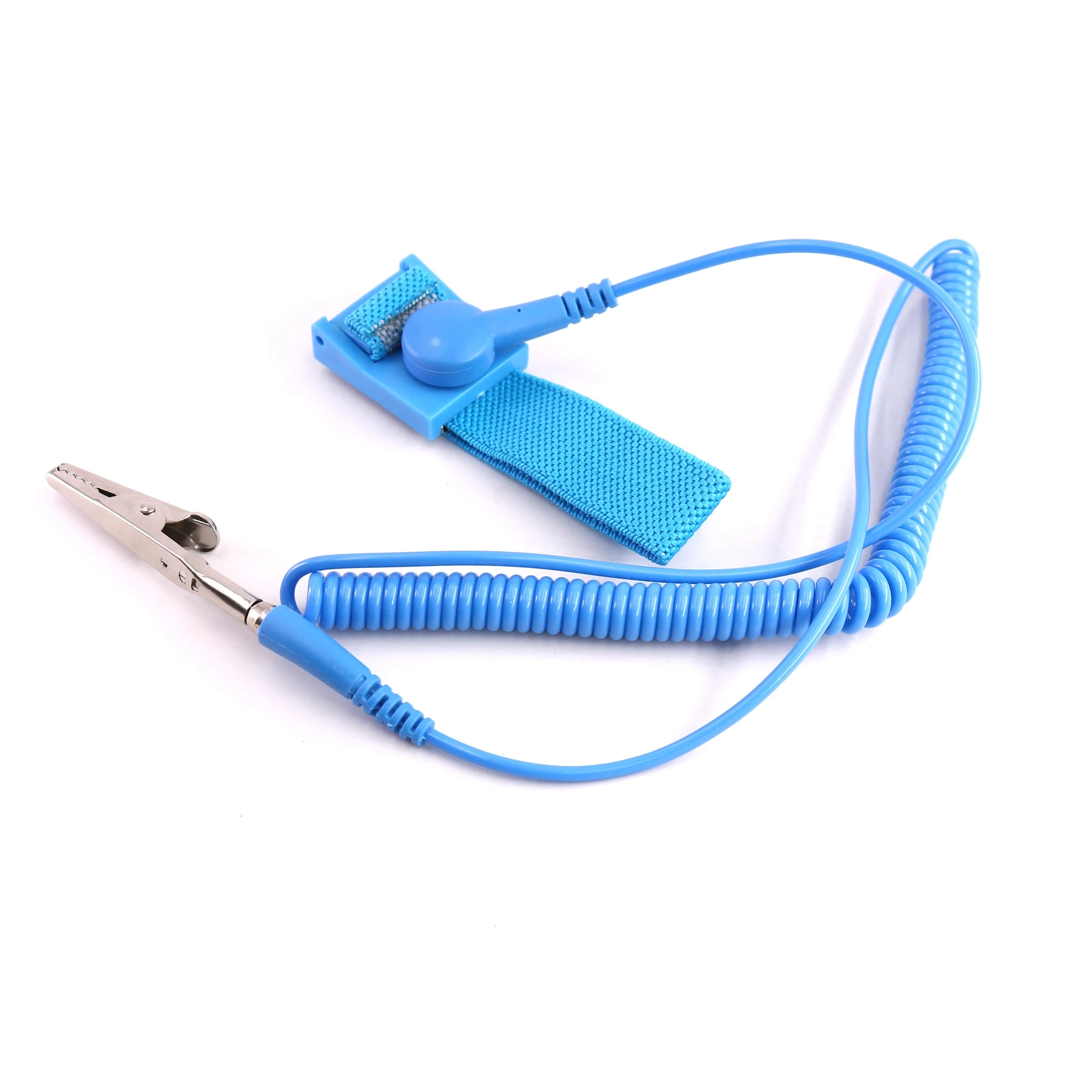 50PCS Blue Discharge Anti-Static AntiStatic ESD Control Wrist Strap Band