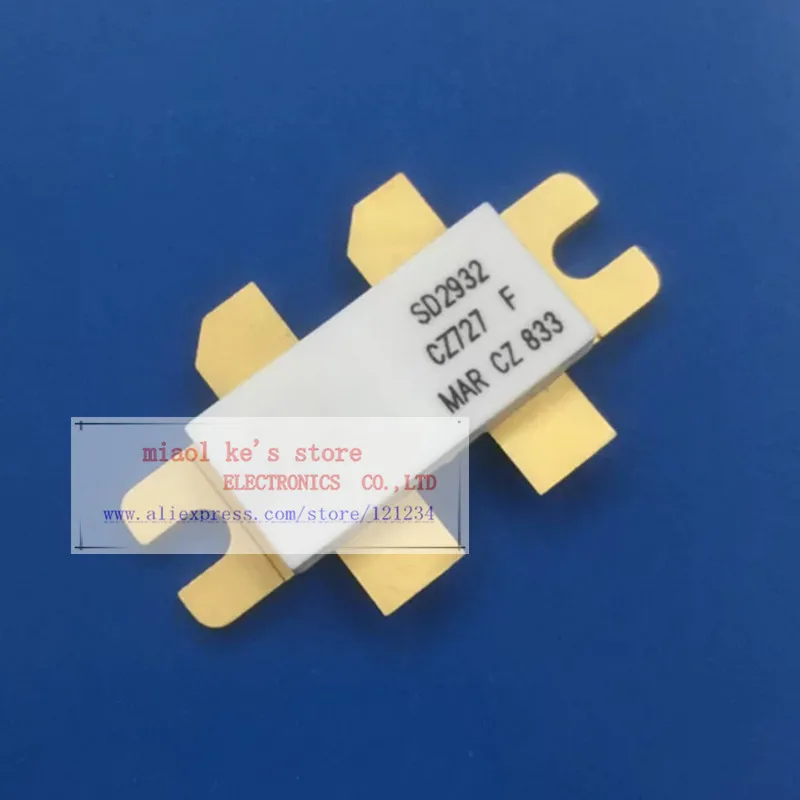 100%Original: SD2932 sd2932 [ 50V-125V 40A 300W 16dB 175MHz M244 ] - TRANS RF N-channel HF/VHF/UHF transistors