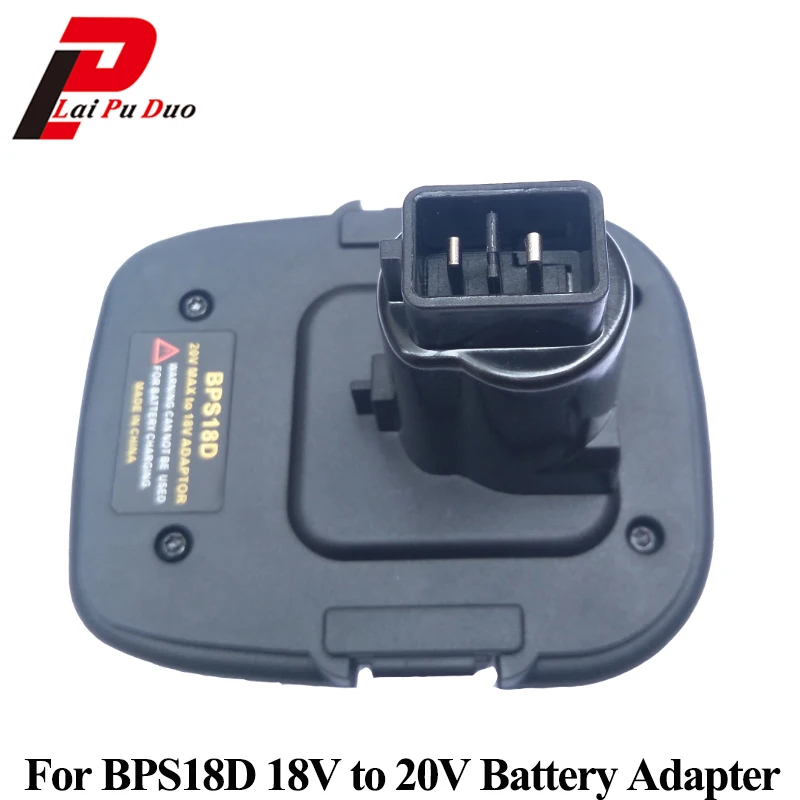 BPS18D Battery Adapter for Black&Decker for PORTER CABLE 18V 20V Li-ion Battery for dewalt DC9096 DC9098 DE909618V Ni Battery