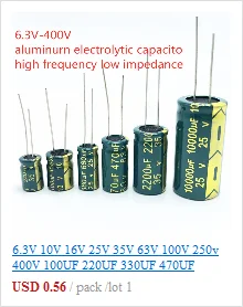 12 teile/los 250 v 47 uf 13*20 20% RADIAL aluminium-elektrolytkondensator 47000NF 20% – Detail 2