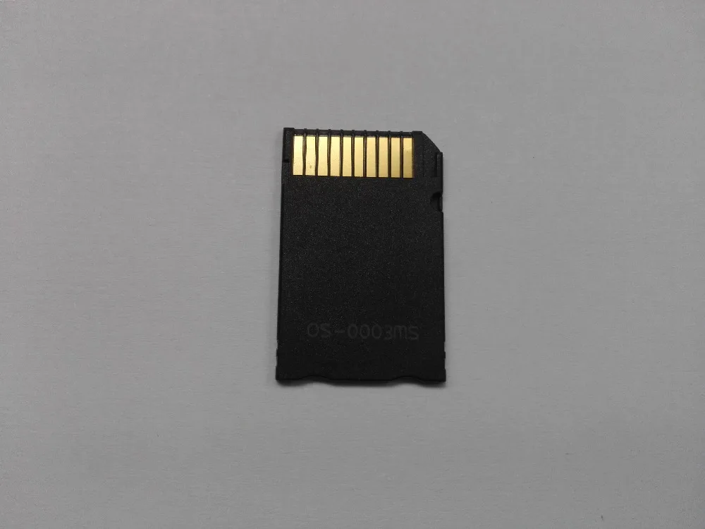 100psc venda micro sd para vara de memória pro duo adaptador conversor para psp para sony dispositivo, sem capacidade & memória