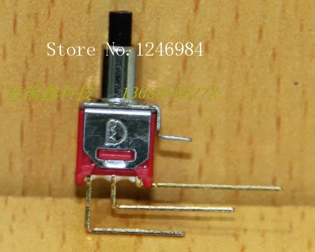 

[SA]TS-22B gilded single small toggle switch M5.08 reset button normally open normally closed Deli Wei Q28--50pcs/lot