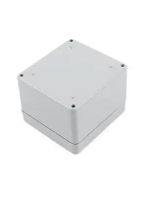 80mm x 76mm x 57mm Aluminium Alloy Dustproof IP65 Sealed Electrical Junction Box