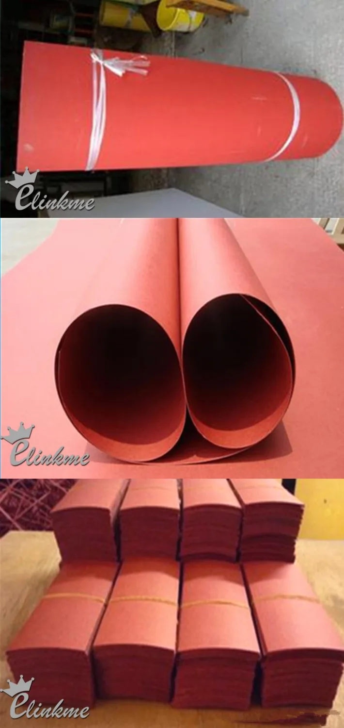 0.5mm*120mm *1700mm,Insulation gasket Red vulcanized fiber Fiber Paper Insulating paper Cache paper