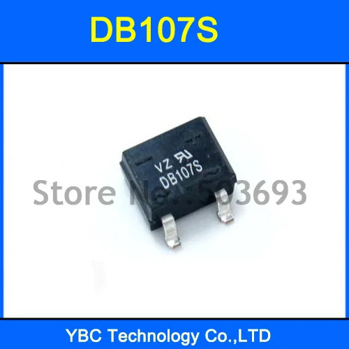 20pcs/lot DB107 DB107S SMD Bridge Rectifier Diode