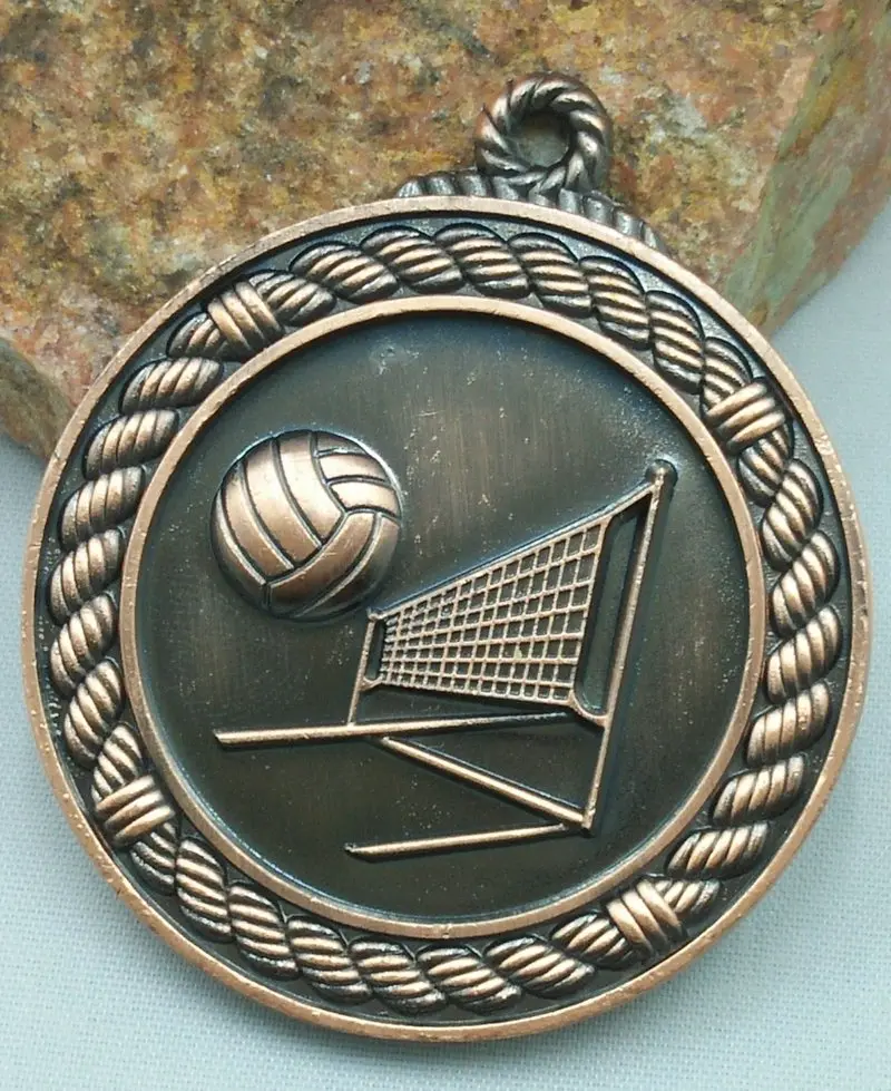 Metal Games Medal Basketball School Students Volleyball And Brass Sport Medals Volleyballs Elementary Prizes Gymnastics Unisex