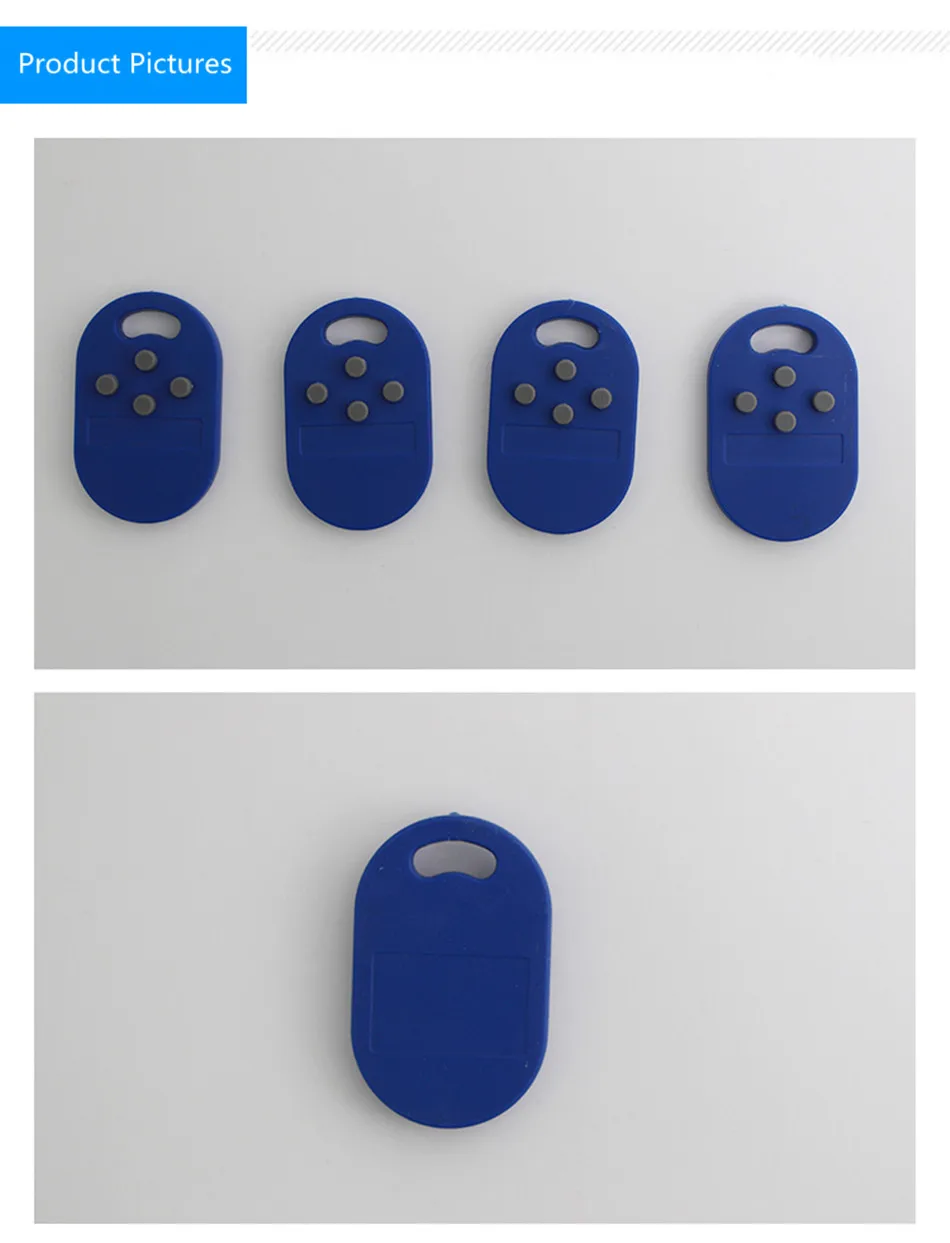 RFID Multiple Keyfob 4 or 5 in 125khz T5577 EM Writable IC 13.56Mhz M1k S50 UID changeable CUID Complex Keychain Tag