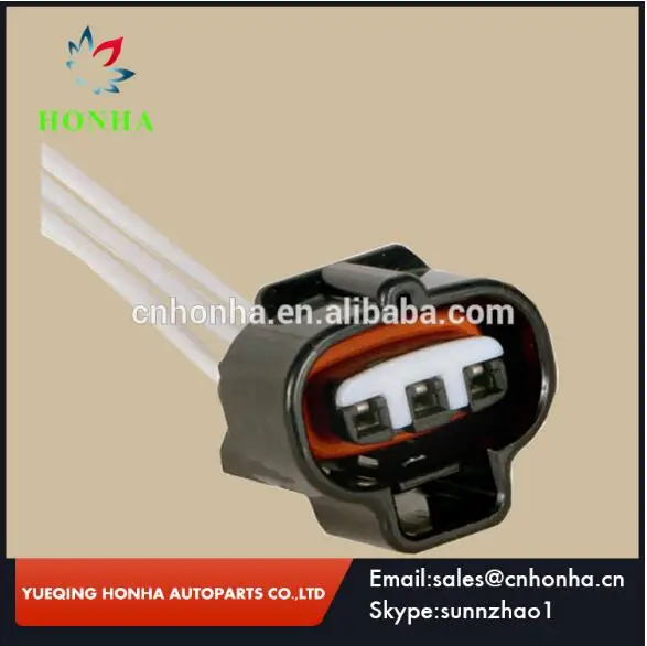 

LB7 LLY LBZ 03-10 Oil Pressure Sensor 3 pin female wire harness Connector with 15cm 18AWG wire 6189-0099