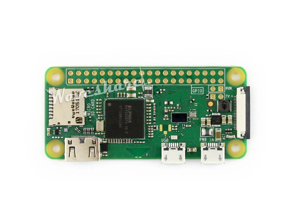 Mini Pc Rpi Zero W Raspberry Pi Zero W Board Met Ingebouwde Wifi En Bluetooth Kleine Computer 1 ghz ARM11 Single-Core 512 Mb Ram