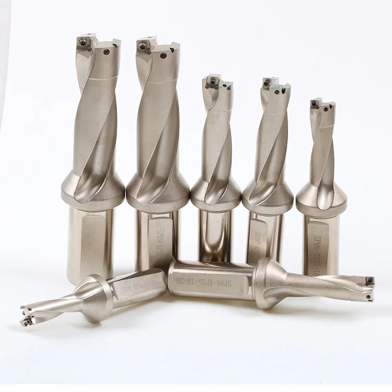 SP C32 36MM - 40MM U Drilling Shallow Hole indexable insert drills 2D 3D 4D 5D Fast Drill Bit 36.5mm CNC For sp Type Inserts
