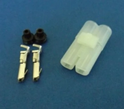 Longyue 10 Kit 2 Pin DC-090  CDI Connector with Terminals Seals