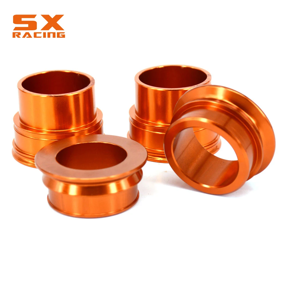 Motorcycle CNC Front Rear Wheel Hub Spacer Set For KTM SX SXF XCF 125 150 200 250 300 350 400 450 2013 2014