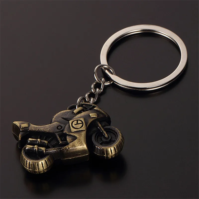 Heavy Metal Motorcycles Model Key Chains Gadgets For Men Vintage Autocycle Keychain Car Trinket Souvenir Party Boyfriend Gift