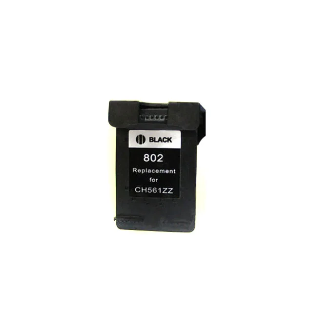 2pcs 802xl black ink cartridge compatible for 802 compatible for 802  Deskjet1050/2050/1000 printer