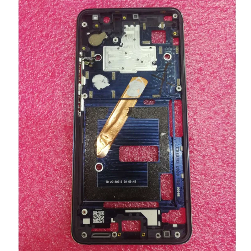 OEM Middle frame with Side Buttons Replacement for Nokia 9