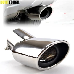 Car Styling Stainless Steel Exhaust Muffler Tip Rear Tail Pipe Trim For Hyundai Tucson ix35 For Kia Sportage 2011-2015 Sticker