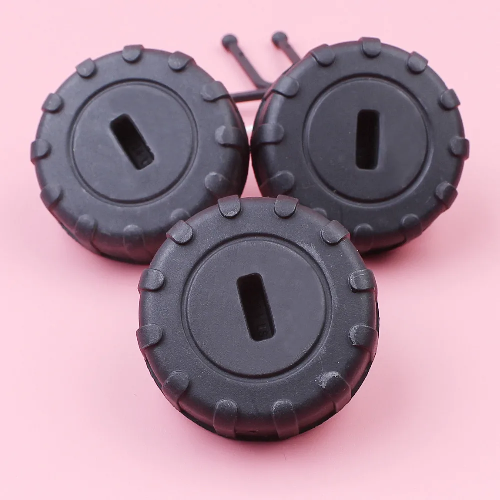 3pcs/lot Fuel Gas Oil Tank Cap For Stihl MS180 MS170 MS 180 170 018 017 Chainsaw Spare Part