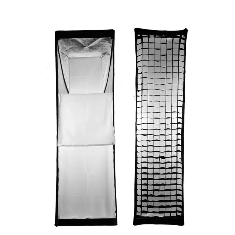 Godox Softbox 30x120cm Honeycomb Grid Strip Bowens Mount Softbox for Photo Studio Strobe Flash Light DE300 SK400II DE400 DE400II