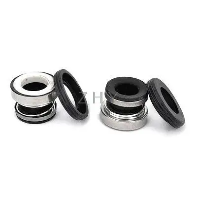 Water Pump Industrial 12mm Internal Dia Mechanical Seal Replacement 2 Pcs