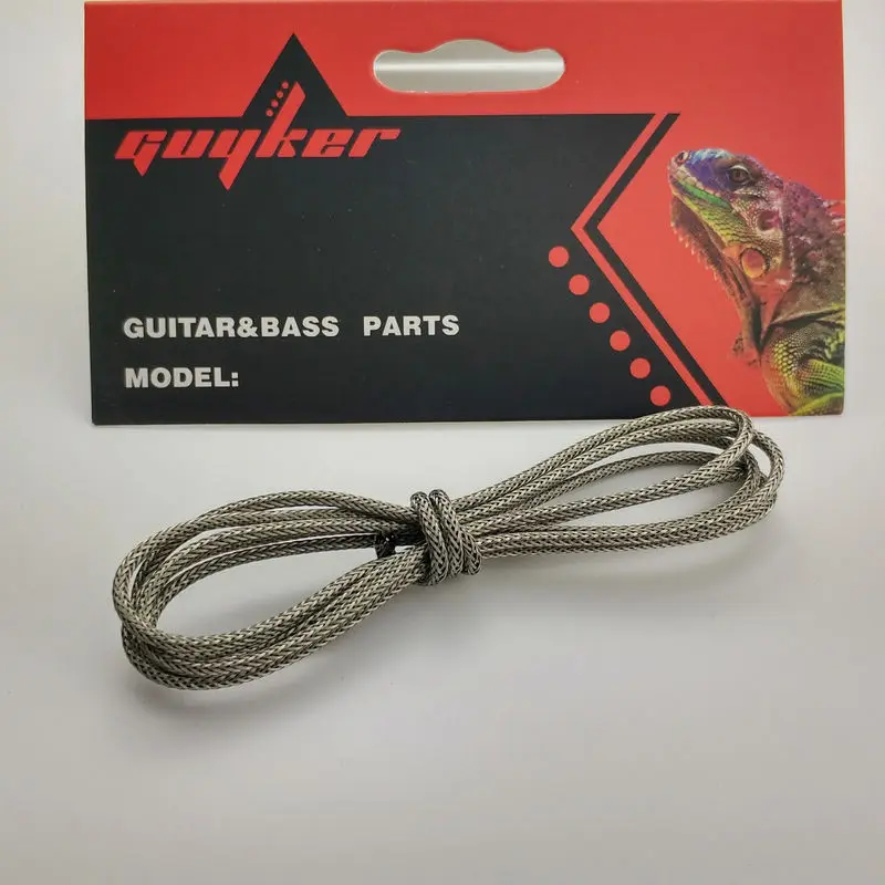 Guitar Electrics 'Vintage' Cloth Metal Color Wire $2 per meter